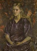 unknow artist Painting of Anna Mahler Sweden oil painting reproduction